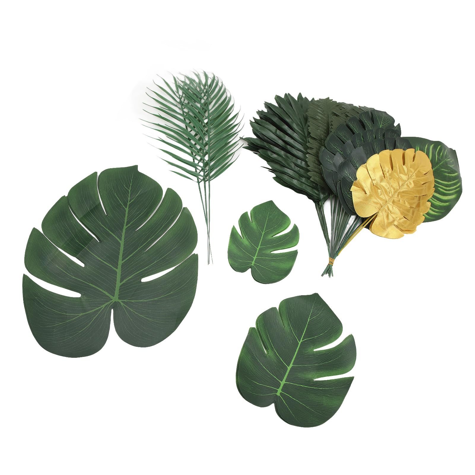 Feuilles de palmier artificielles hawaïennes au réalisme saisissant pour aménagement intérieur