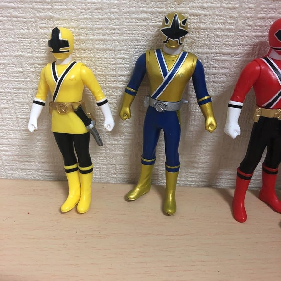 Amazon.co.jp: 希少ソフビヒーロー【侍戦隊シンケンジャー6体