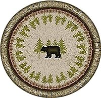 Vista 5 de Cozy Cabin Tapete tierno antiderrapante, para cocina de cabaña.