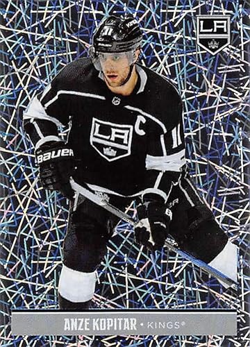 2018-19 Panini NHL Stickers Hockey #380 Anze Kopitar Los Angeles Kings Foil Official 2 1/2 Tall x 2 Inch Wide NHL Album Sticker