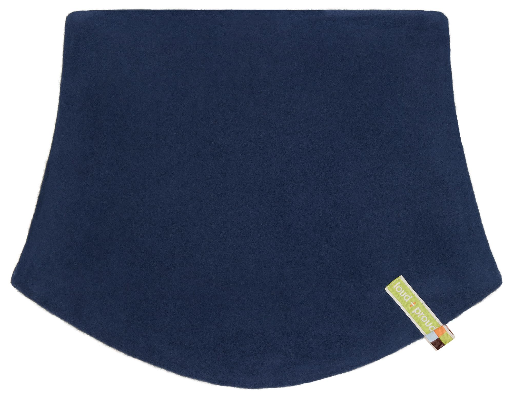 loud + proud Wende-Schlauchschal aus Baumwoll-Fleece, GOTS zertifiziert