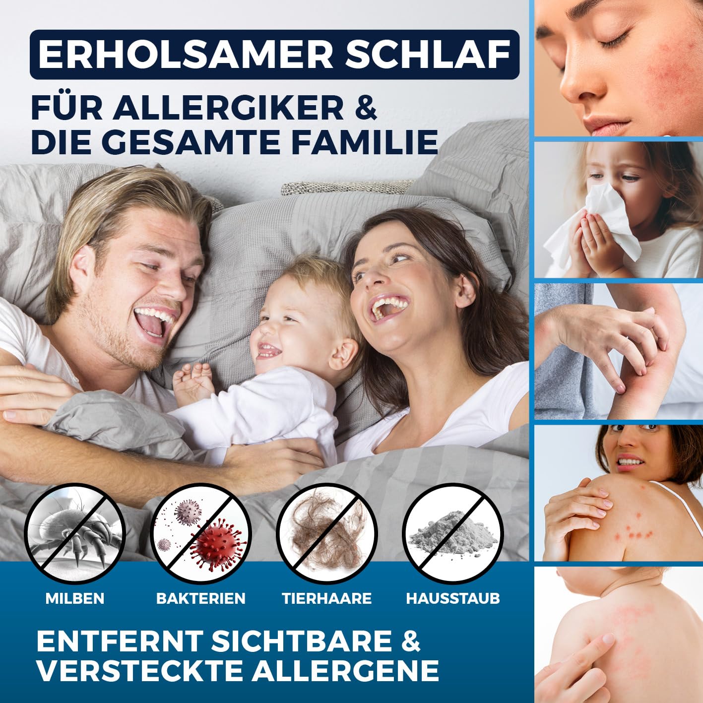 CLEANmaxx Milbensauger für Matratzen mit UV-C-Licht | Matratzenreiniger mit HEPA-Filter, entfernt 99,9% Aller Milben | Matratzensauger mit Ultraschall, Hitze & Vibration
