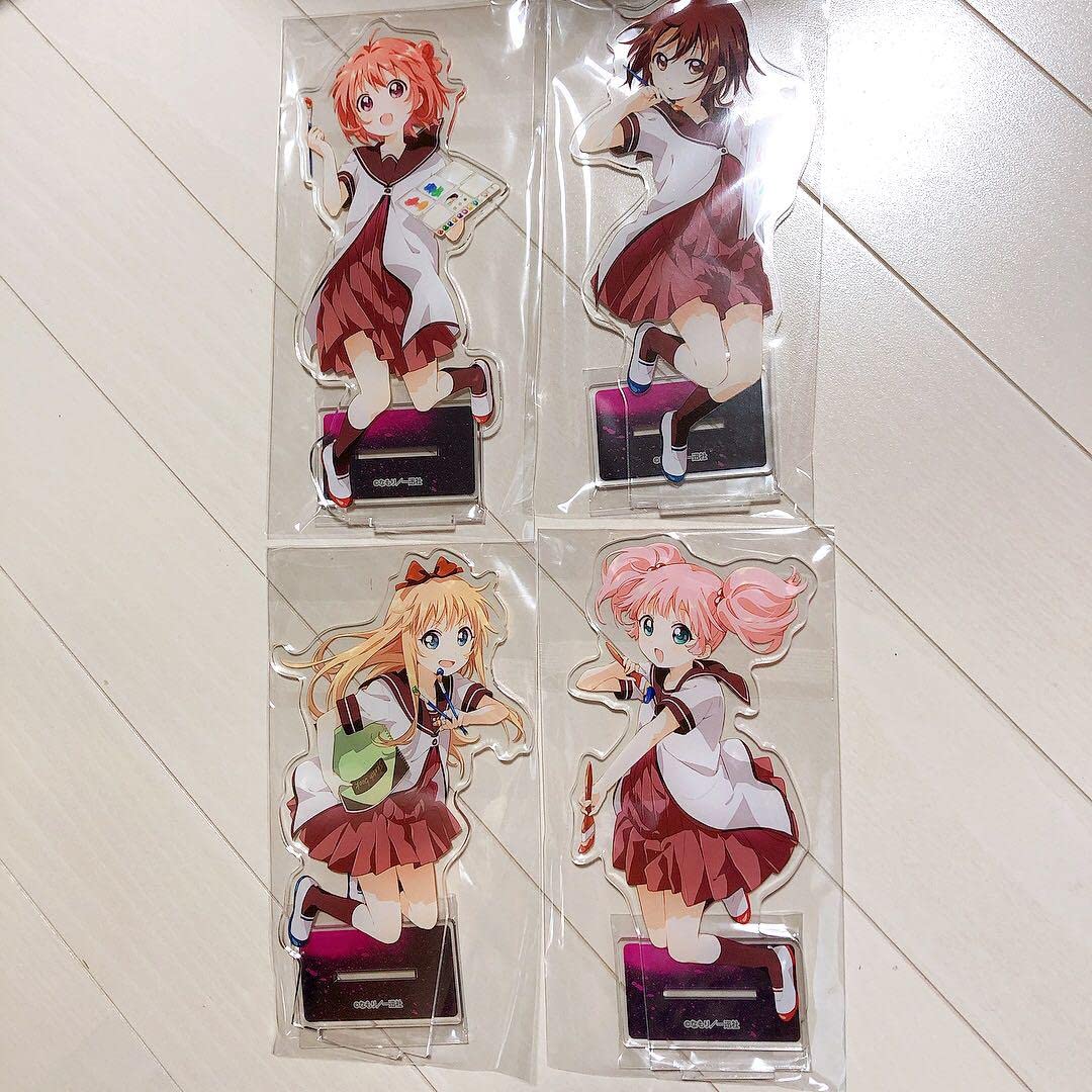 Amazon.co.jp: ゆるゆり アクリルスタンド ごらく部 セット なもり画業