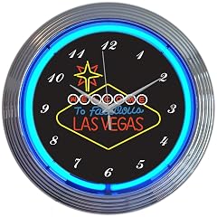 Las Vegas Sign Neon Clock Las Vegas Sign Neon Clock product image