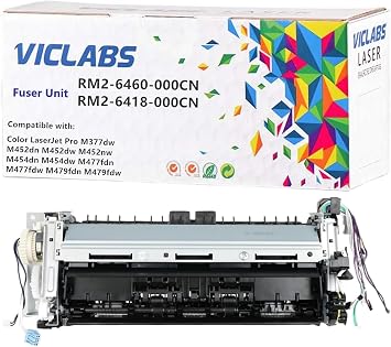 RM2-6418-000CN fuser Unit Replacement for HP RM2-6460-000CN RM2-6418-000CN fuser Unit for use in HP Color LaserJet Pro M452dn M452dw M377dw M454dn M477fdn M479fdn Duplex Models Printers,110V