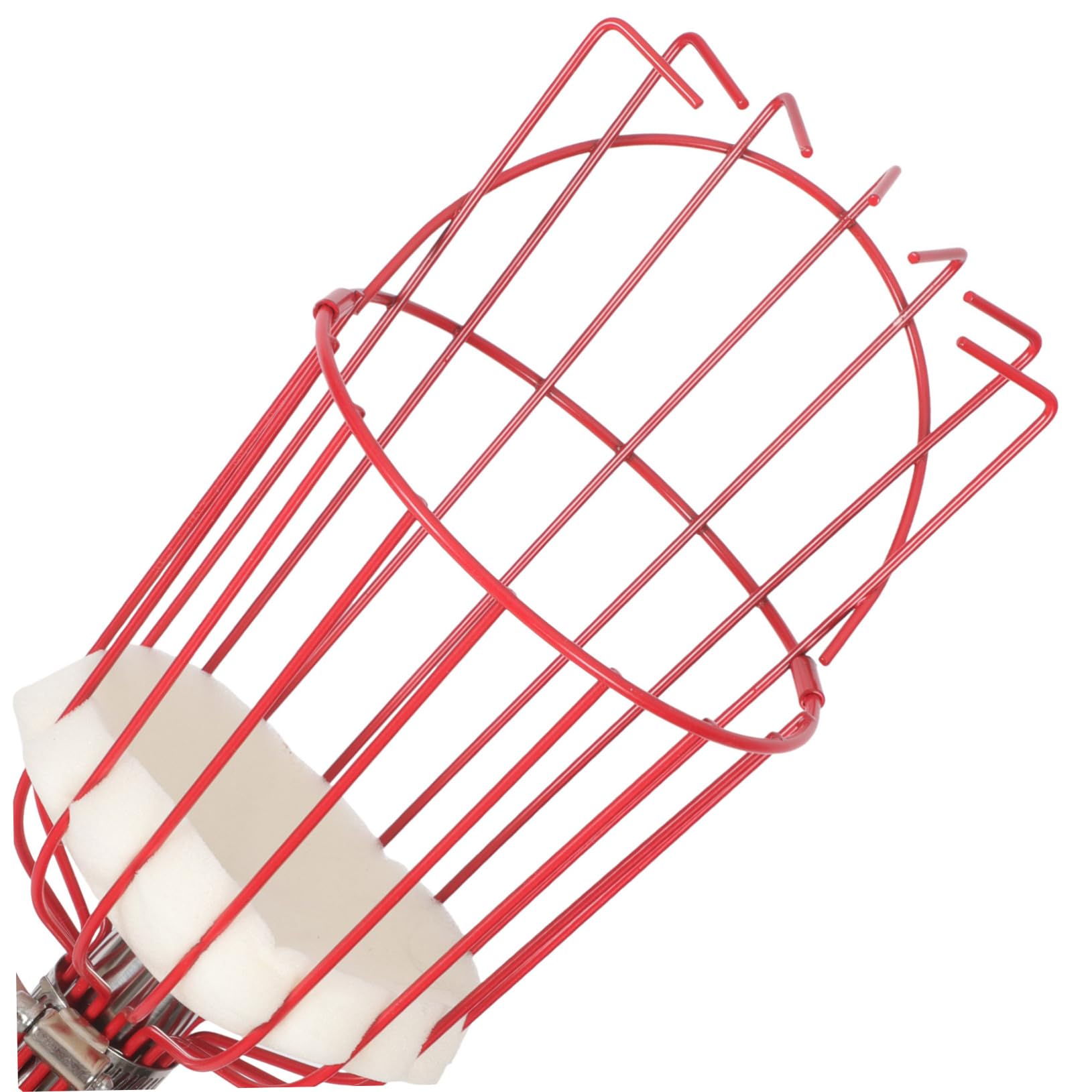 Raccoglifrutta Staccabile Attrezzo per Frutta Asta in Acciaio Inox Dispositivo per Raccolta della Frutta Giardinaggio per Frutteto Parco Fattoria Giardino Sezioni Rosso Argento