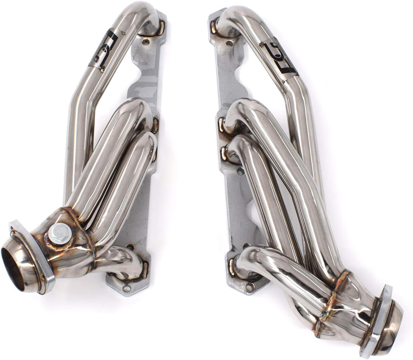 POWERGO MOTORSPORT 1152403820 1-1/2 x 2-5/8 inches 304 Stainless Steel Shorty Headers for C1500 C2500 K1500 K2500 Suburban Blazer Jimmy Tahoe Yukon | 5.0 5.7 305 350 V8