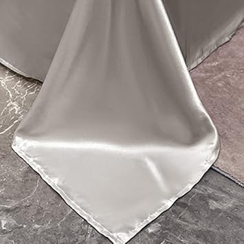 Sheet Set, Cooling Sheets,Breathable & Soft Bed Sheets, Hotel Luxury Silky Bedding Sheets & Pillowcases for Hair and Skin, Gifts for Women(Black,180 * 230cm No Pillowcase)