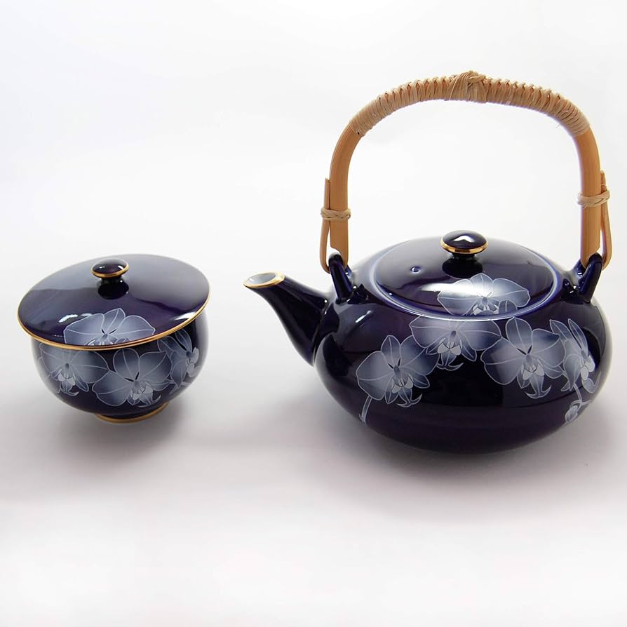 新品未使用❗️箱付き❗️香蘭社　花瓶　ルリ胡蝶蘭　瑠璃色 ルリ胡蝶蘭）花瓶|有田焼の老舗-香蘭社オンライン