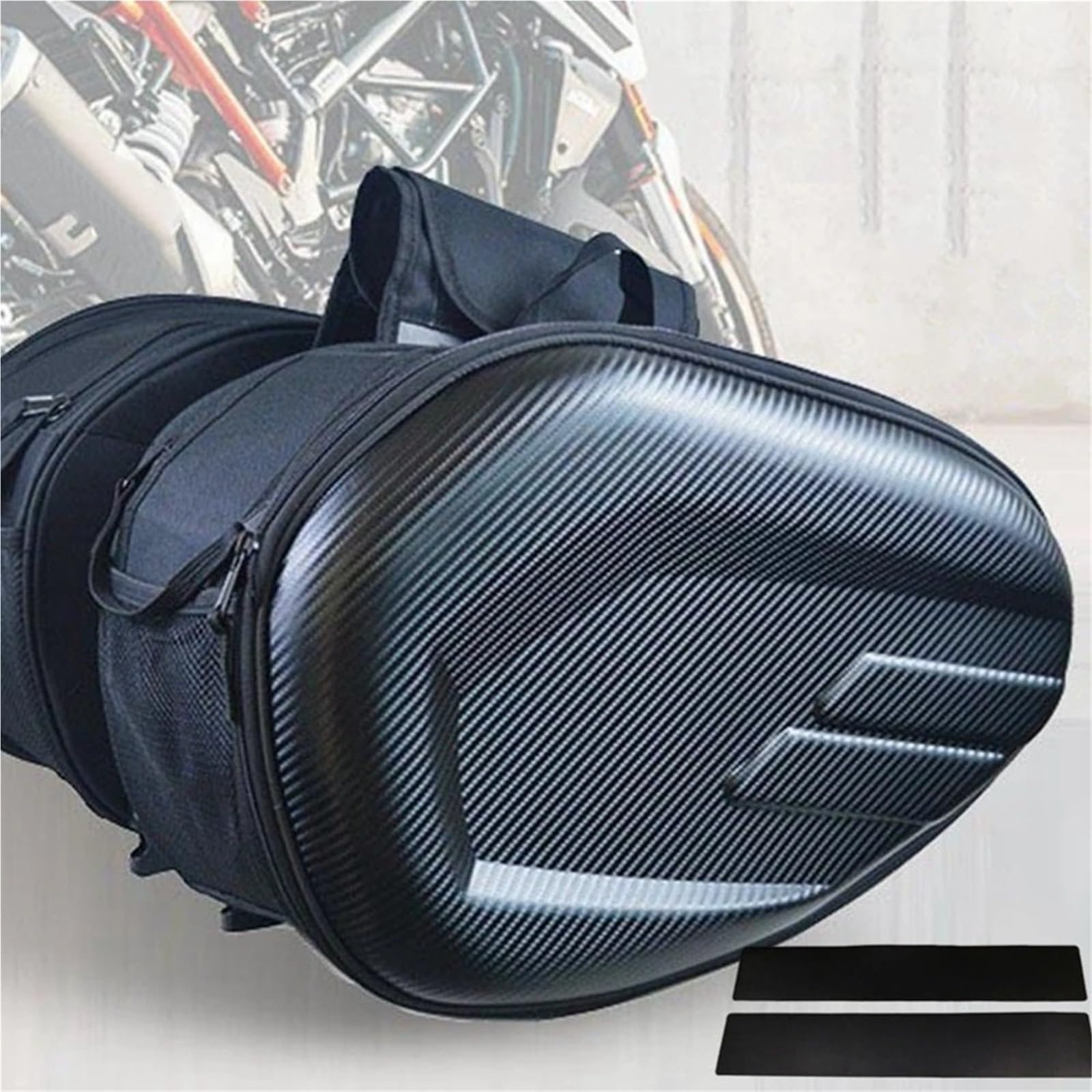 Bagaż motocyklowy torba Uniwersalne wodoodporne motocyklowe wyścigowe kaski moto torby podróżne walizki sakwy siodłowe do BMW Tylny bagażnik Torba(Oxford and Plastic)