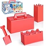 Snow Fort Building Block - Beach Sand Toys for Kids, Sand Castle Mold Kit, Winter Summer Outdoor Fun Toys for Boys Girls Toddler Adults Birthday Gifts