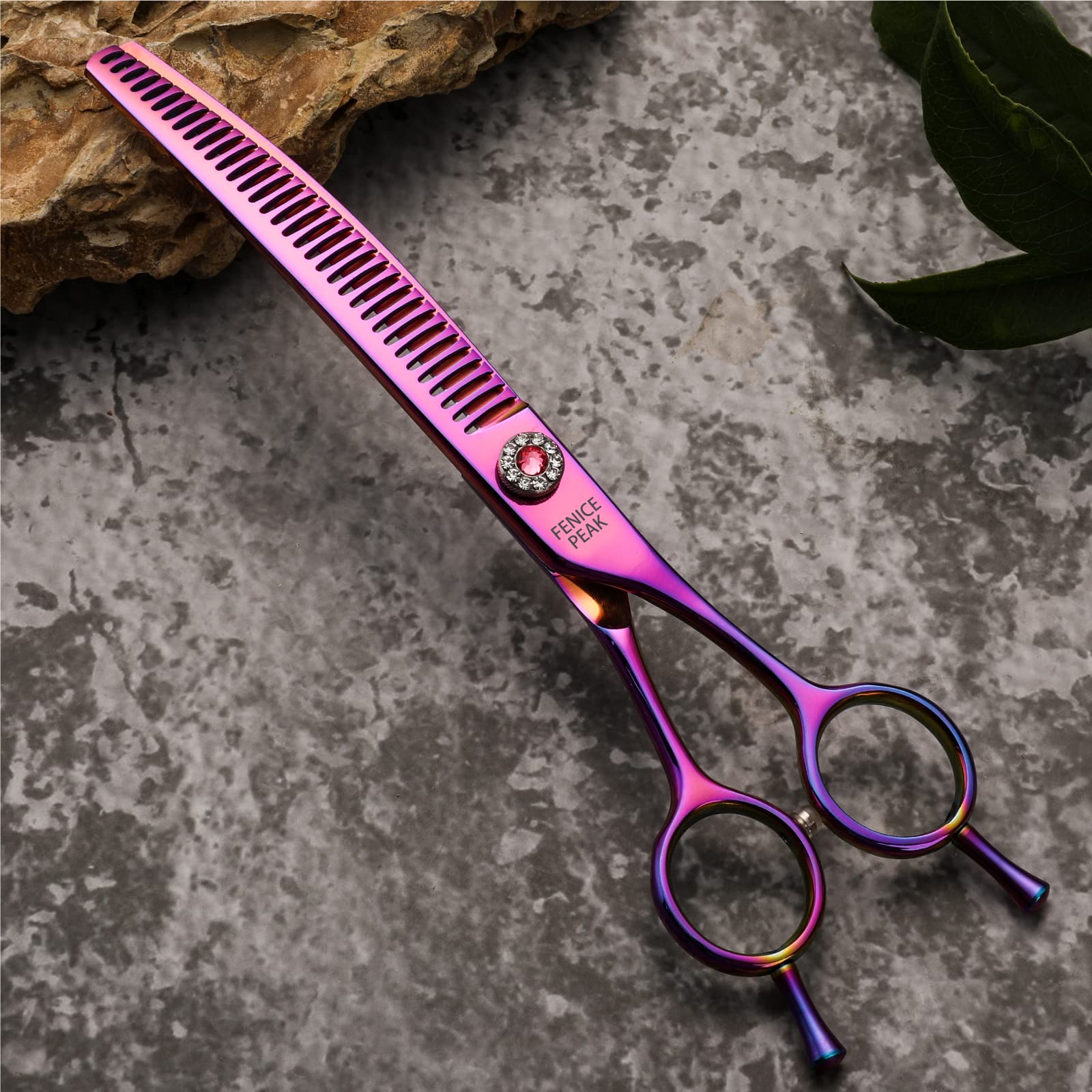 FENICIA PEAK ピンク カーブバサミ Amazon.com : Fenice Peak Professional Dog Grooming Scissors Pet