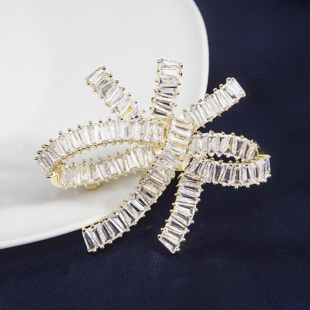 Broches para Mujer, Moda, Lazo Irregular, Broche de Solapa para Traje, Fiesta, Boda