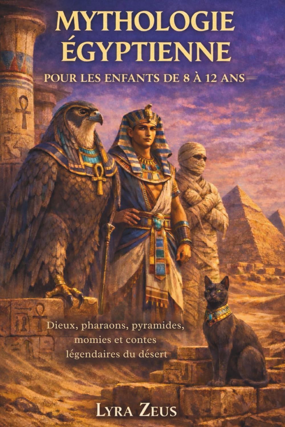 MYTHOLOGIE ÉGYPTIENNE POUR LES ENFANTS DE 8 À 12 ANS: Dieux, pharaons, pyramides, momies et contes légendaires du désert