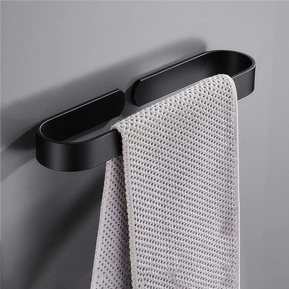 towel rail， Modern Simple Bathroom Towel Rack Space Aluminum Wall-Mounted Bar Painted Finish
