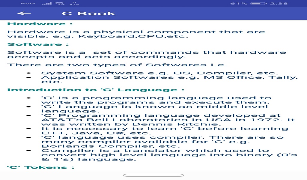 C programming - App on Amazon Appstore
