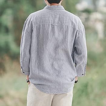 Aeyridepor Japanese Retro Patchwork Stand-Up Collar Button