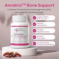 Vista 3 de Annatrol Bone & Heart Wellness Tocotrienoles de Achiote Premium y Geranilgeraniol (GG) Complejo de Vitamina E Fórmula Nutricional Avanzada