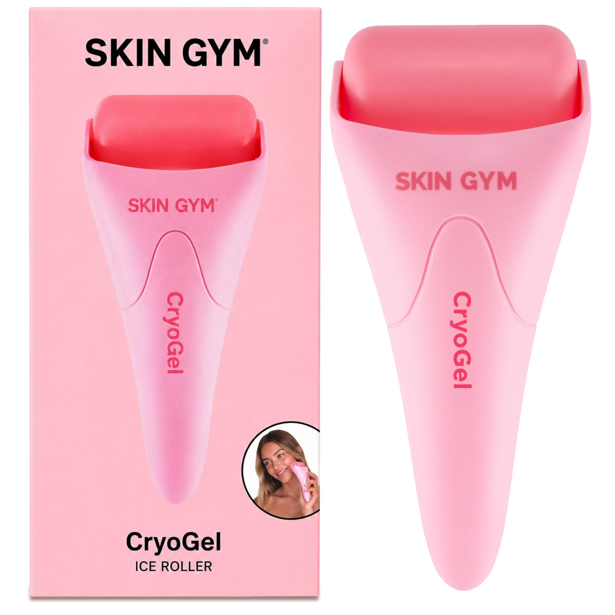 Amazon.com: SKIN GYM Ice Roller for Face, CryoGel Cooling Facial
