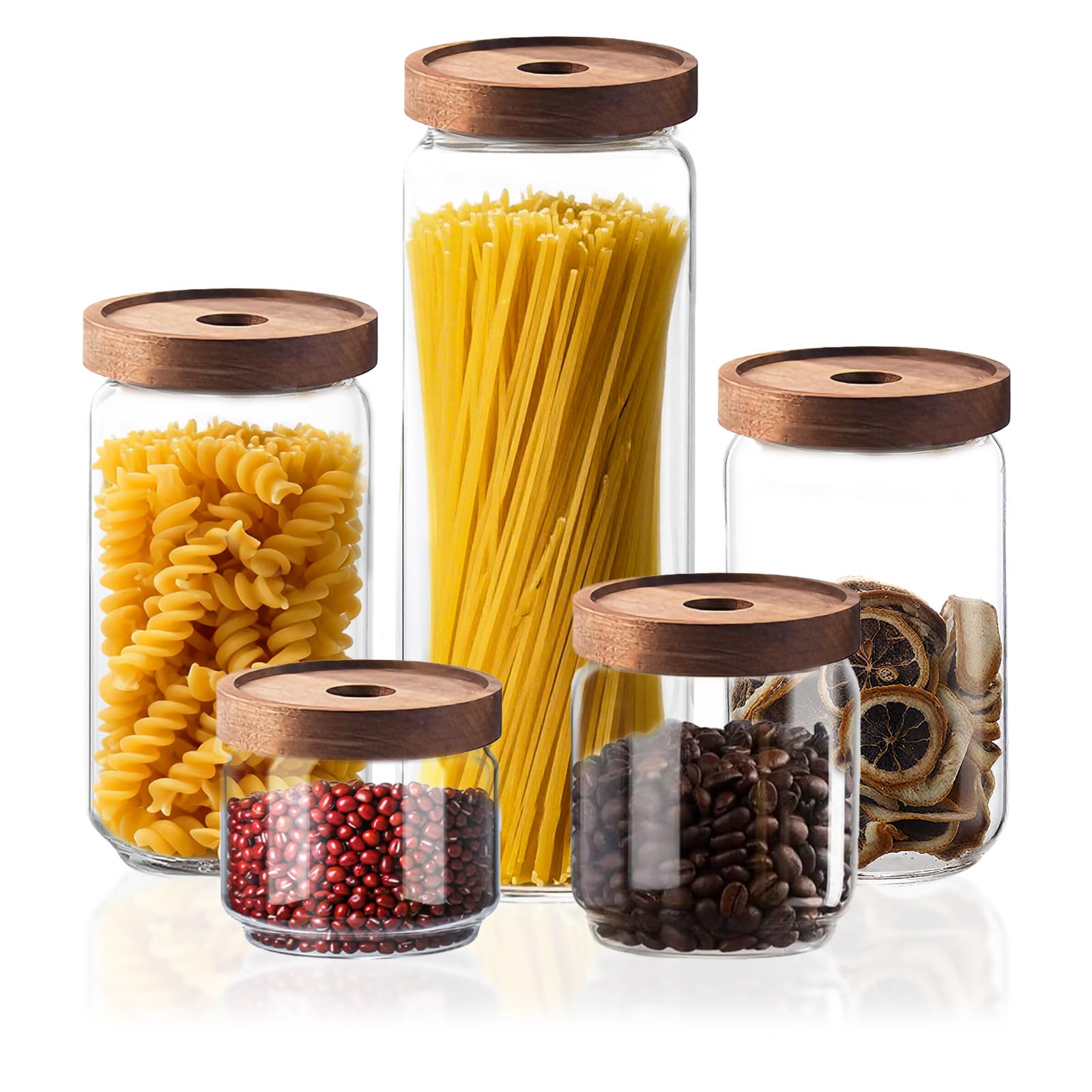 Bocaux en verre hermétiques pour organiser votre cuisine et garde-manger