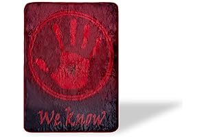 The Comforting Embrace of Skyrim: Dark Brotherhood We Know Fleece Throw Blanket