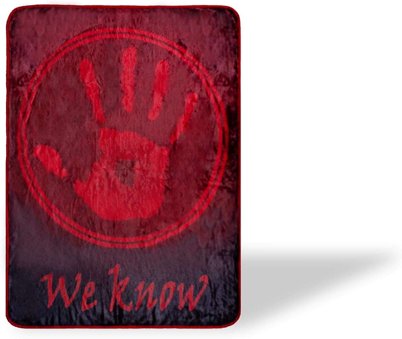 The Elder Scrolls Skyrim Dark Brotherhood We Know Fleece Throw Blanket | Skyrim Soft Blankets and Throws | Official The Elder Scrolls Skyrim Throw Blankets | Measures 60 x 45 Inches