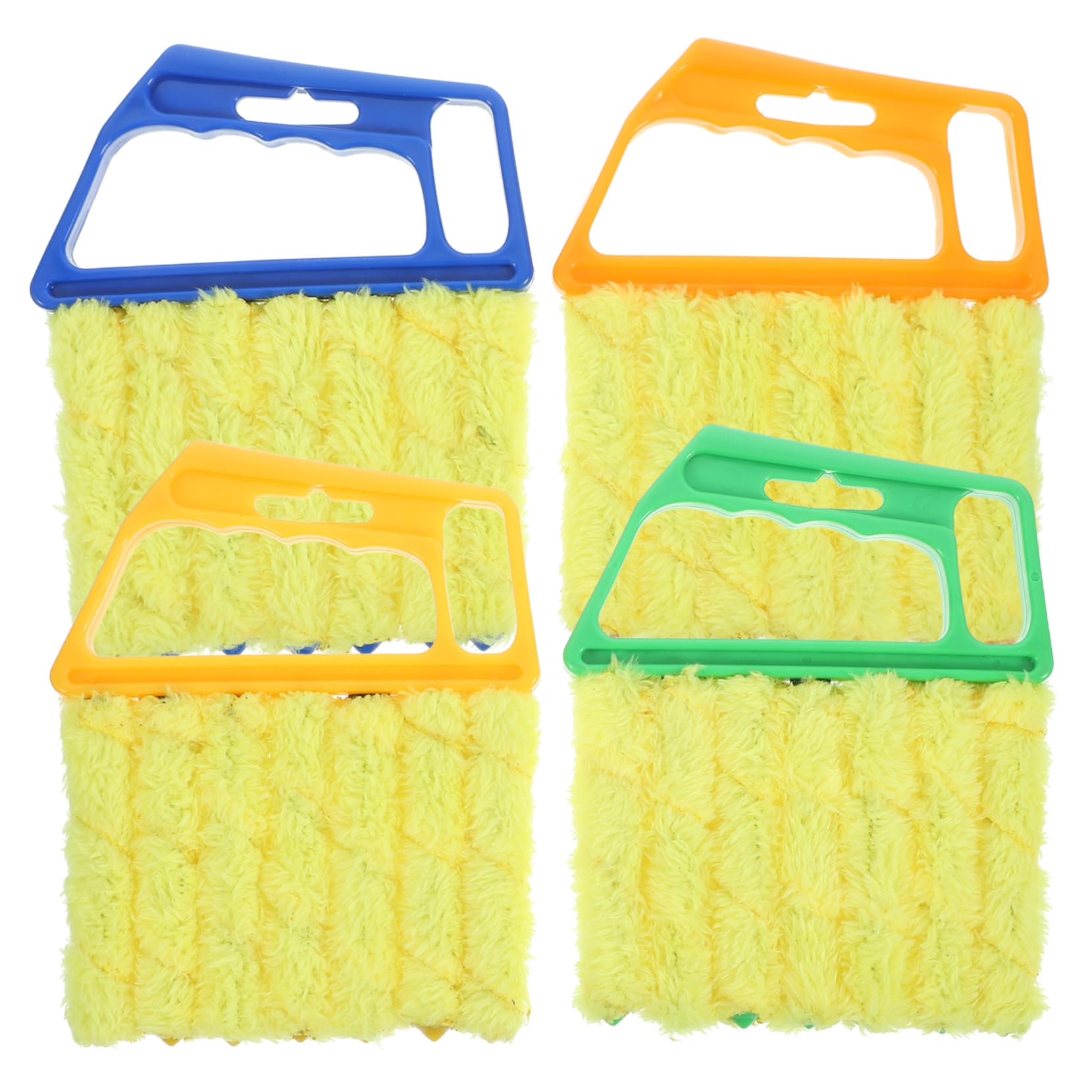 PACKOVE 16piezas Limpiador De Persianas De Microfibra De Herramientas Portátiles para Limpieza De Ventanas y Persianas y Compacto para Hogar