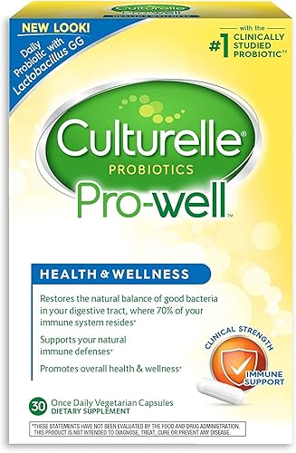 Culturelle Natural Health & Wellness Cápsulas 30 ea