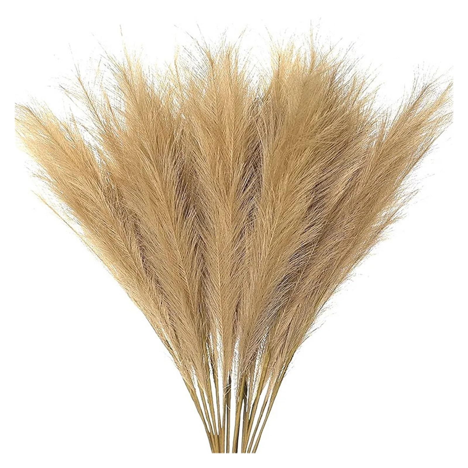 Faux Pampas Artificial Reed Pampas Fake Plant Bouquet Home Vase Retro Arrangement Props Garden Decor for Decor