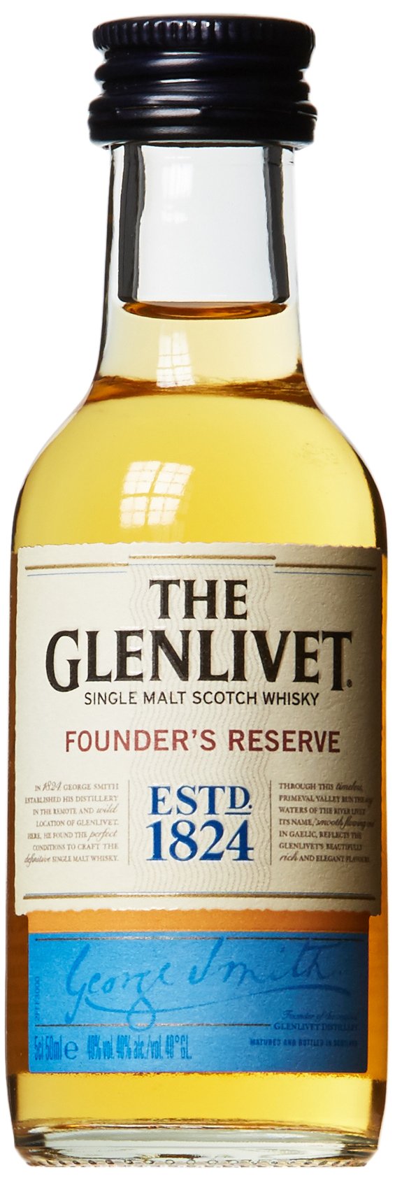 Glenlivet Founder's Reserve Whisky (1 x 0.05 l) product image
