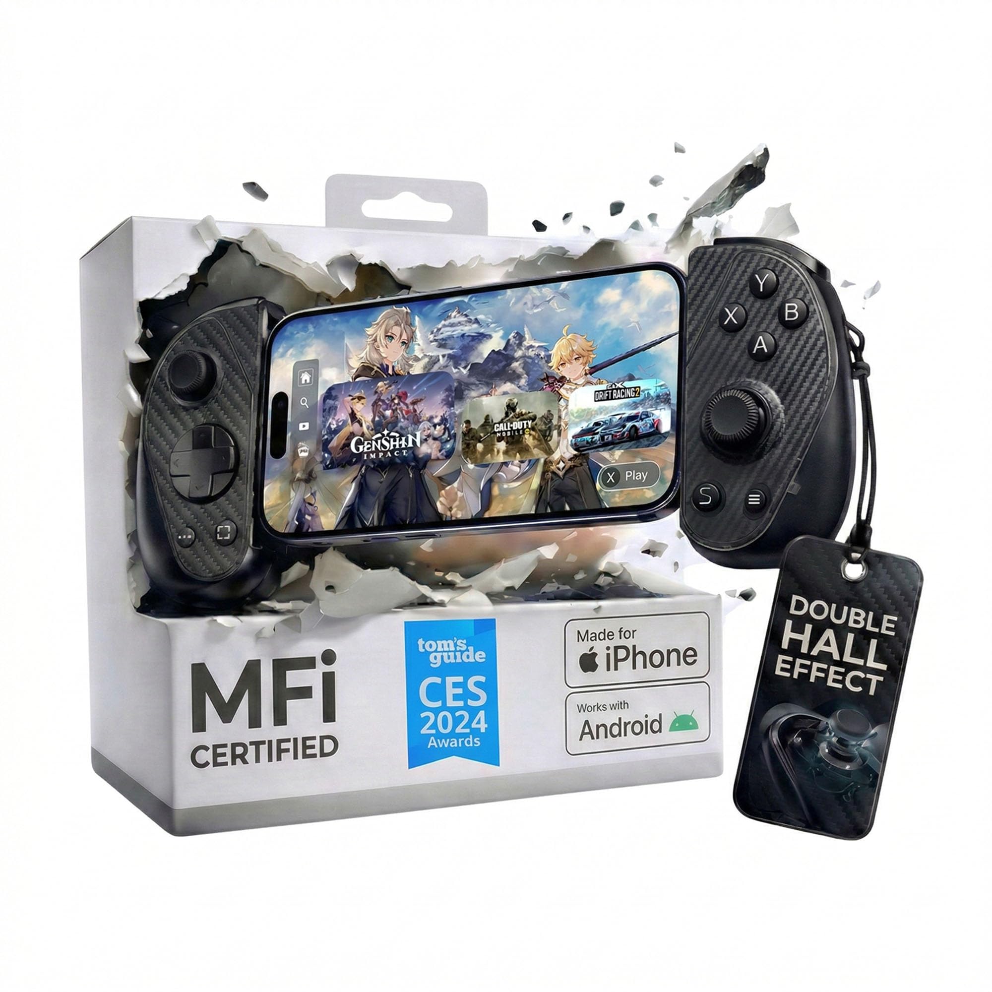 Amazon.co.jp: Serafim S3 モバイルゲームコントローラ iPhone 15/16