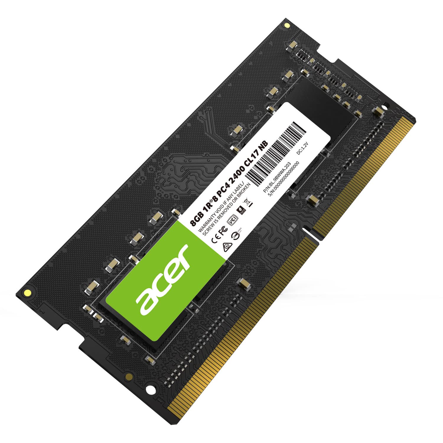 Amazon.co.jp: AcerノートPC用メモリ PC4-19200(DDR4-2400) 8GB DDR4