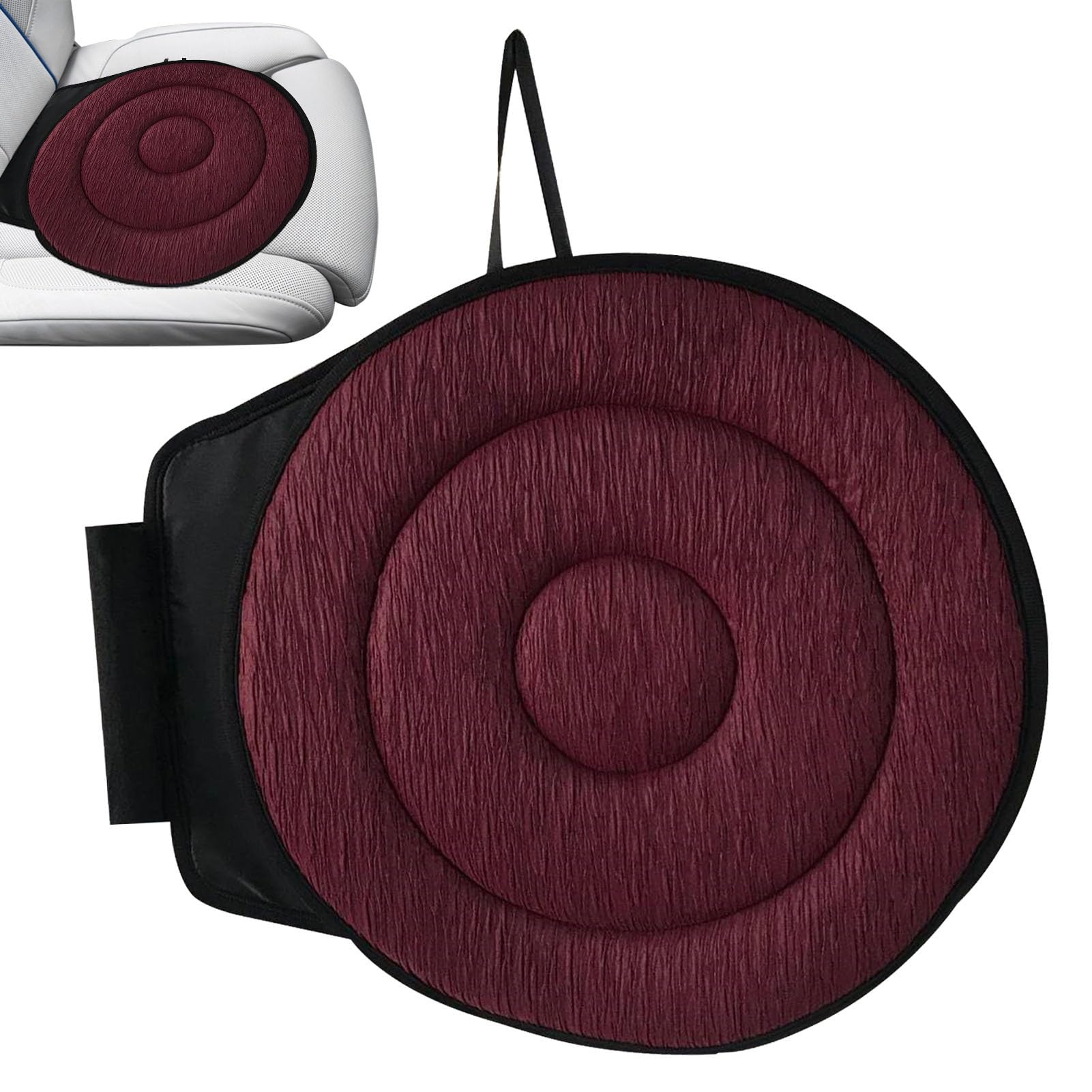 360° Rotating Swivel Chair Seat, Rotating Seat Cushion For Car, Breathable, Non-Slip, Portable Chair Assist For Elderly, Disc Pad, Reduce Hip And Back Strain