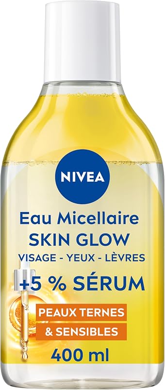 L'Eau Micellaire NIVEA Visage Waterproof Skin Radiance est la solution idéale pour les peaux ternes et sensibles. Sa for
