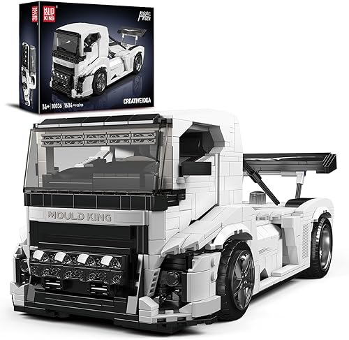 Miniatura 8 de Mould King 10114 Kits de Construcción de Coches Clásicos, Juego de Bloques de Construcción de Modelos de Coches Vintage MOC, Regalo para