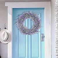 Vista 2 de Guirnalda grande de lavanda para puerta de entrada