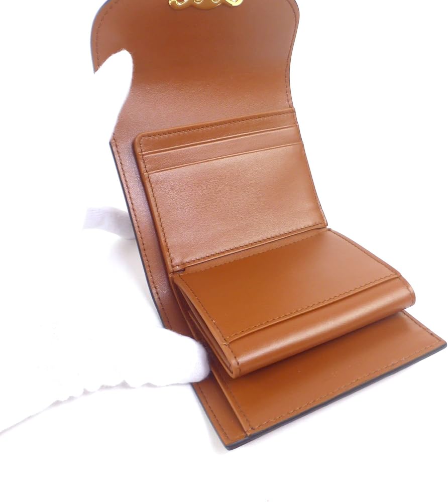 umeさん専用 CELINE 三つ折り財布 タン 10d782cqh-04lu_7.jpg