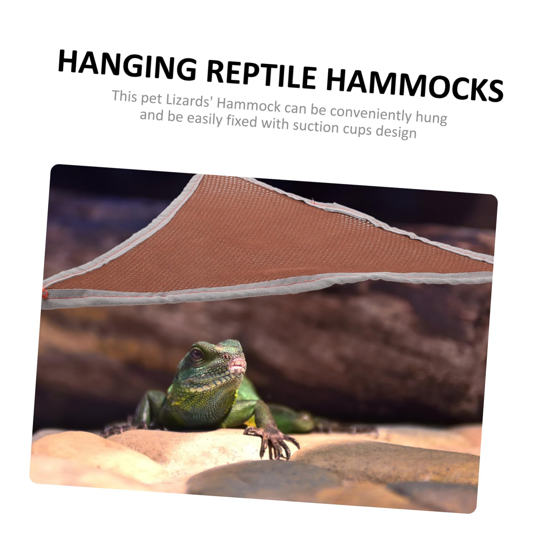 Ipetboom 5piezas Hamaca Colgante para Reptiles Pequeños Cama para Lagartijas y Serpientes Accesorio Práctico y Lavable para Terrarios y Jaulas De Mascotas