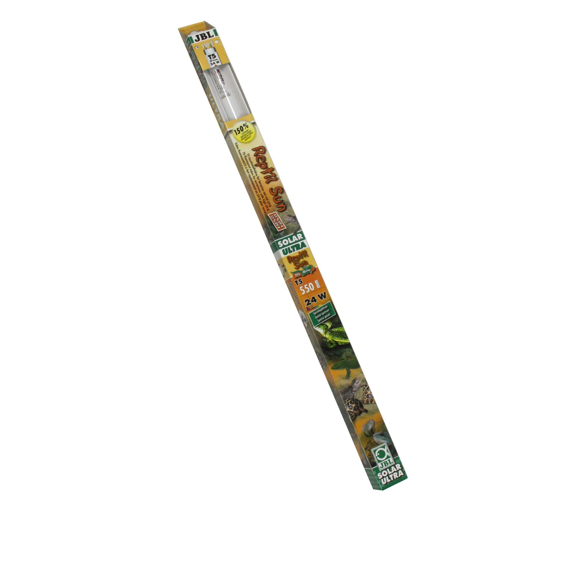 JBL 61597 - Tubo fluorescente speciale per terrari a energia solare, 55 cm, 24 W, Solar Reptil Sun Ultra T5