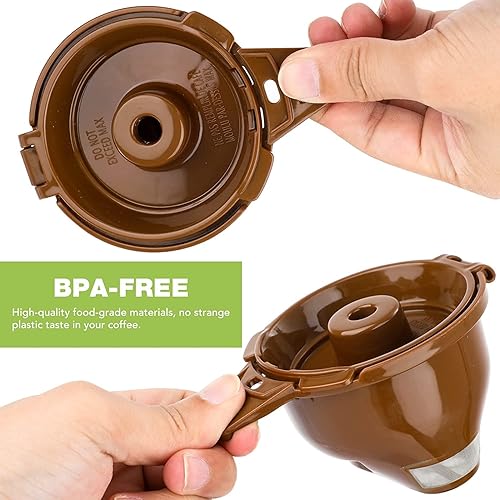 Miniatura 6 de Paquete de 2 cestas de café molido de una sola porción para cafetera Hamiltion FlexBrew Modelos 49974 49975 49976 49979 49957 49954 49947 49940