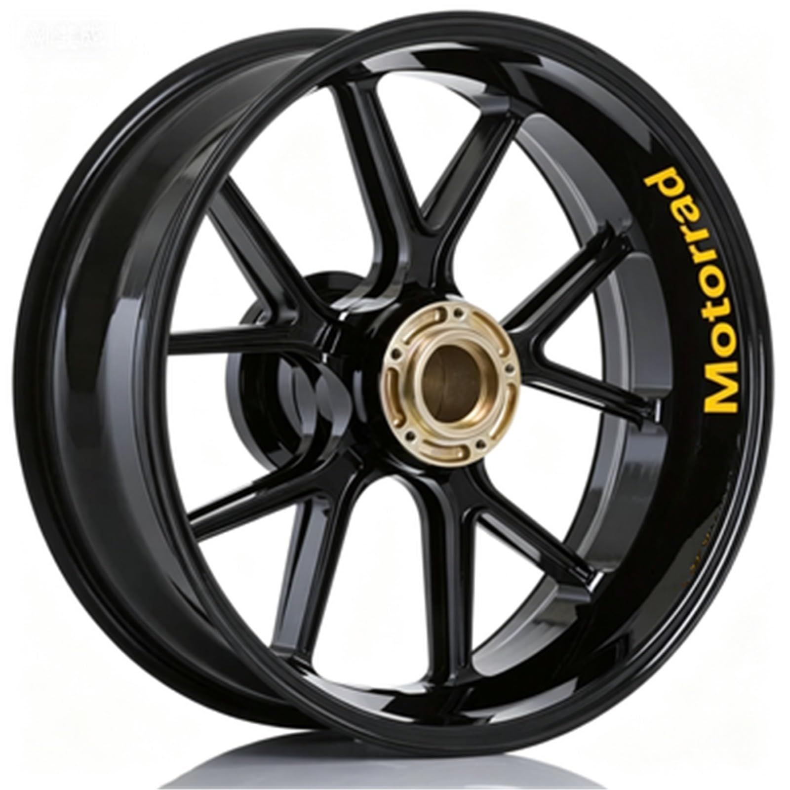 Motorcycle Wheel Stickers Reflective Rim Motorbike Waterproof Decals for BMW S1000XR Motorbike(Color11)