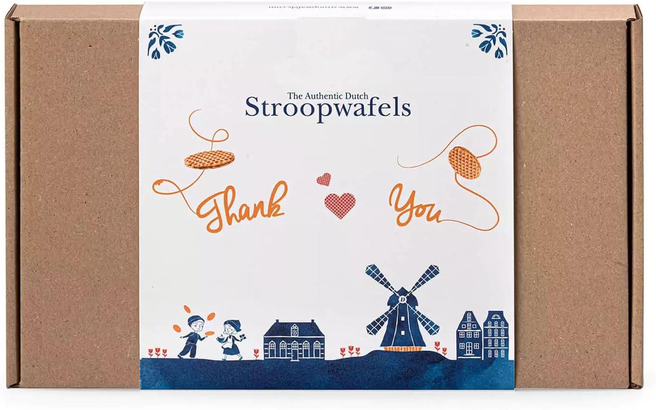 Stroopwafel Discovery Bundle - Experience Hollands Best Kept Secret - Contains 1 x Stroopwafel Taster Box including Wafel Warmer