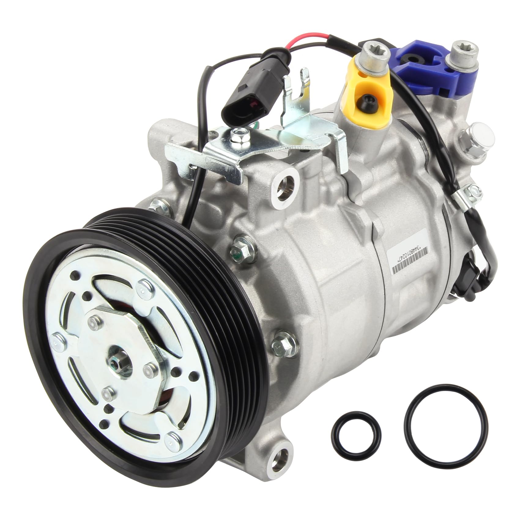 Compresor de aire acondicionado con embrague compatible con A4 A5 A6 A7 Q7