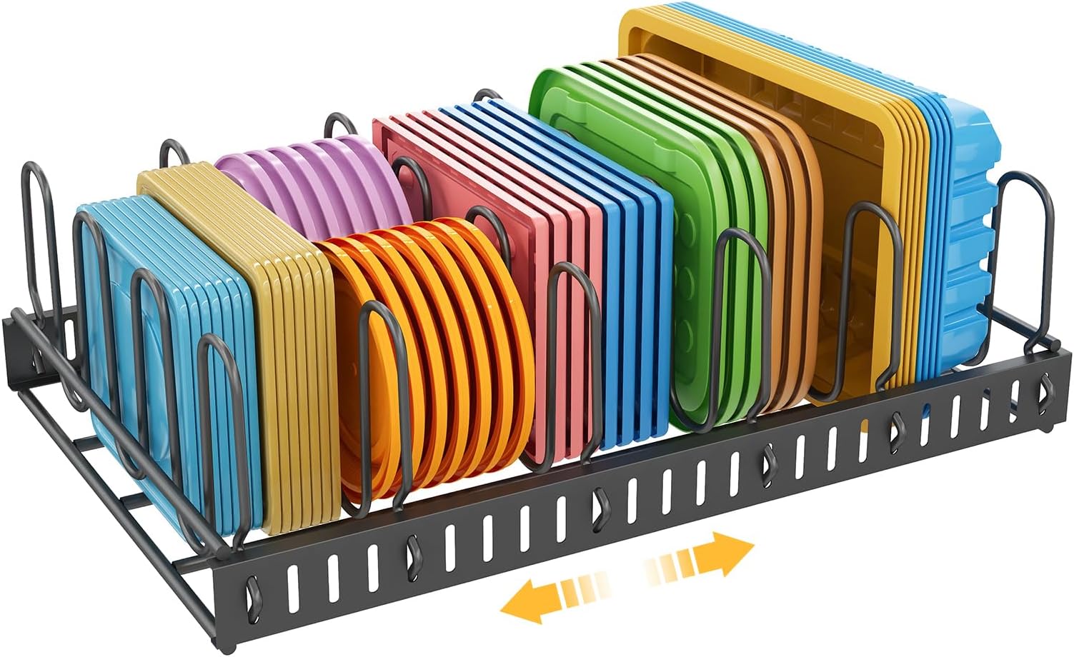 Simple Houseware Kitchen Wrap Organizer Storage Height