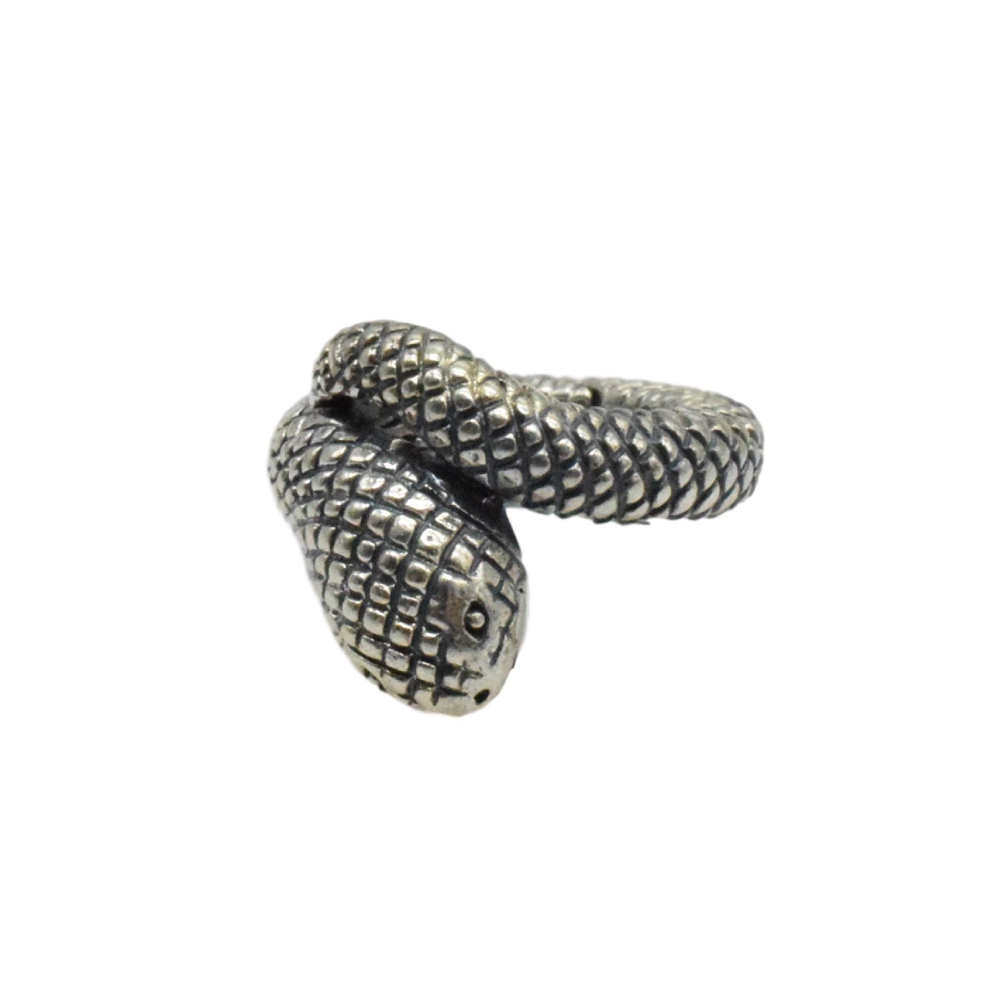 Chiusura a serpente in argento Sterling 925, chiusura a serpente in argento Sterling 925, chiusura a forma di animale, chiusura per braccialetto, chiusura per collana
