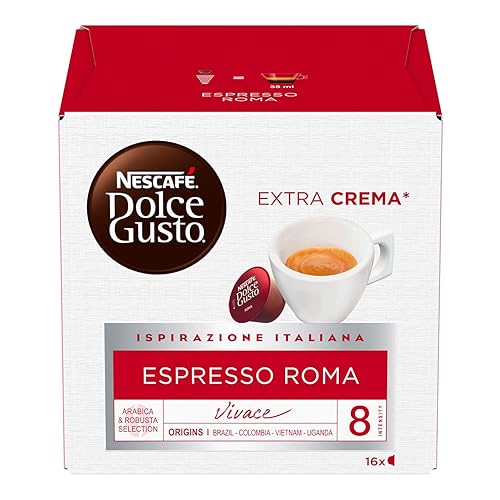 Immagine del prodotto NESCAFÉ DOLCE GUSTO Espresso Roma Caffè, 6 Confezioni da 16 capsule (96 capsule)