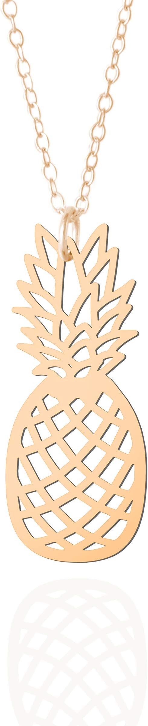 Pineapple Necklace - Dainty Pineapple Pendant Jewelry