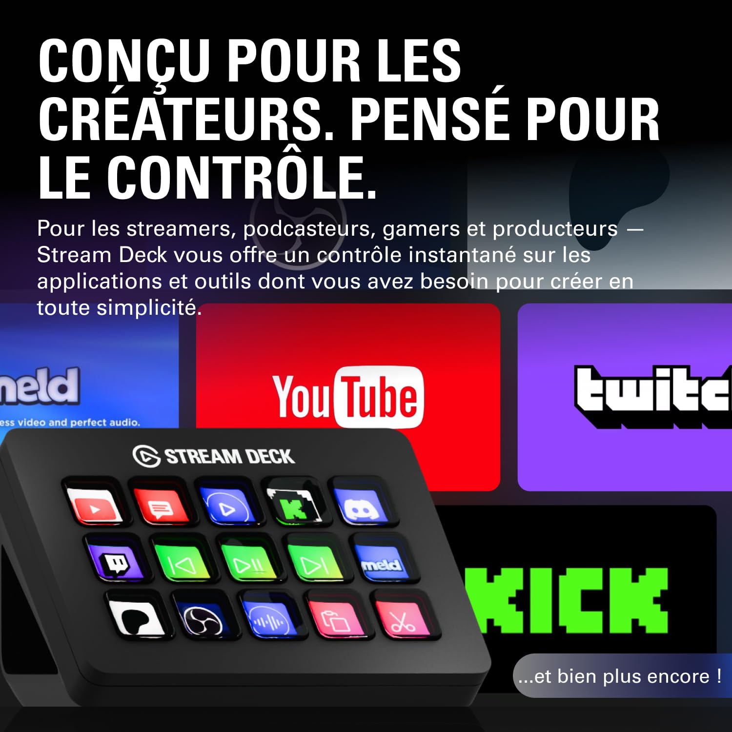 Amazon.com: Elgato Stream Deck MK.2 Studio Controller, 15 Macro