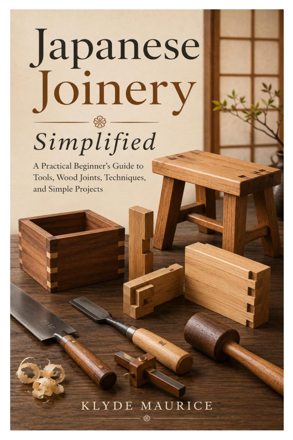 Japanese Joinery Simplified: A Practical Beginner’s Guide to Tools, Wood Joints, Techniques, and Simple Projects
