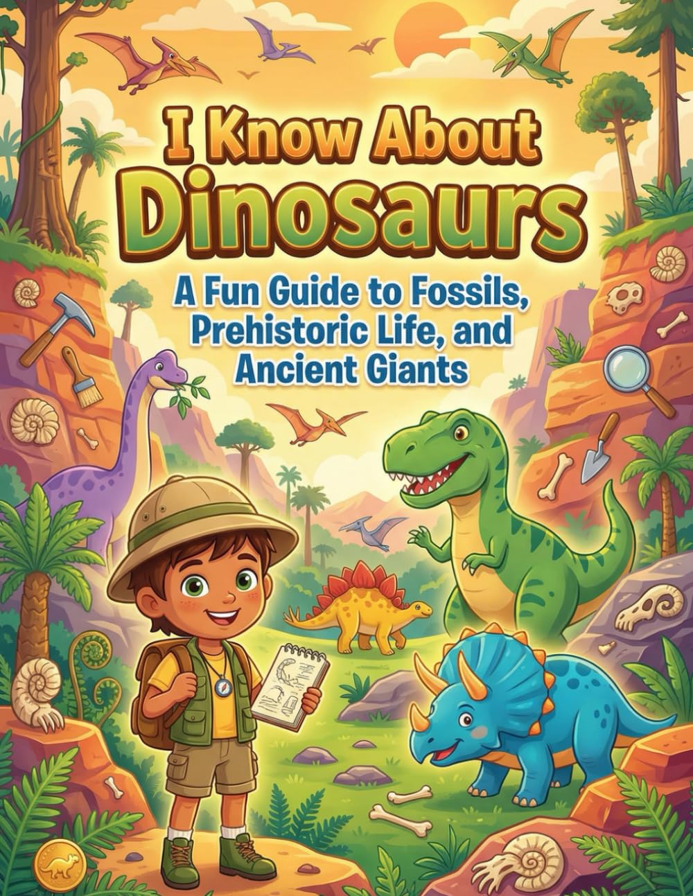 I Know About Dinosaurs: A Fun Guide to Fossils, Prehistoric Life, and Ancient Giants (I Know About – Learning Books for Kids)